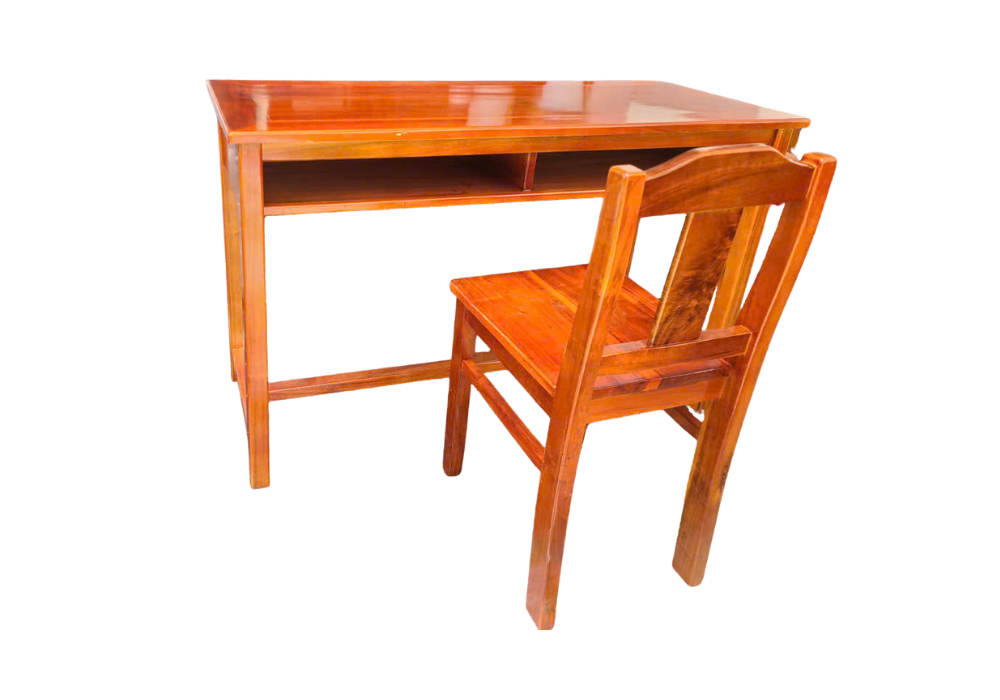 Bàn Ghế Học Sinh Gỗ Tự Nhiên BHS502